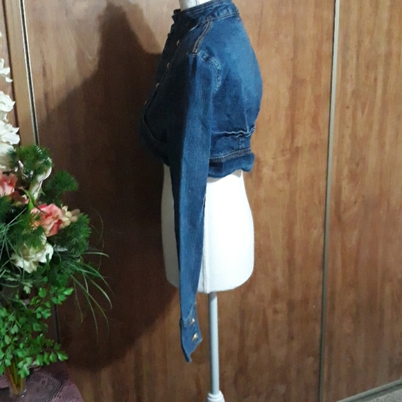 Vintage my heart candies distressed jean jacket - Picture 5 of 7